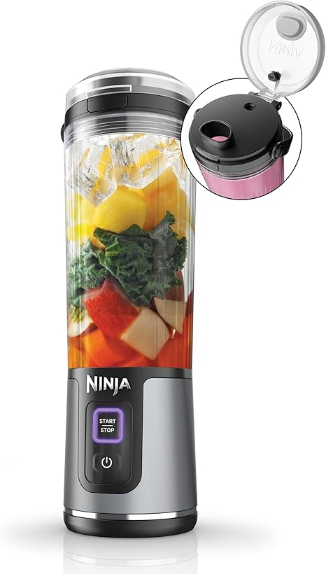 Ninja Blast BC151BK Smoothies Rechargeable Dishwasher